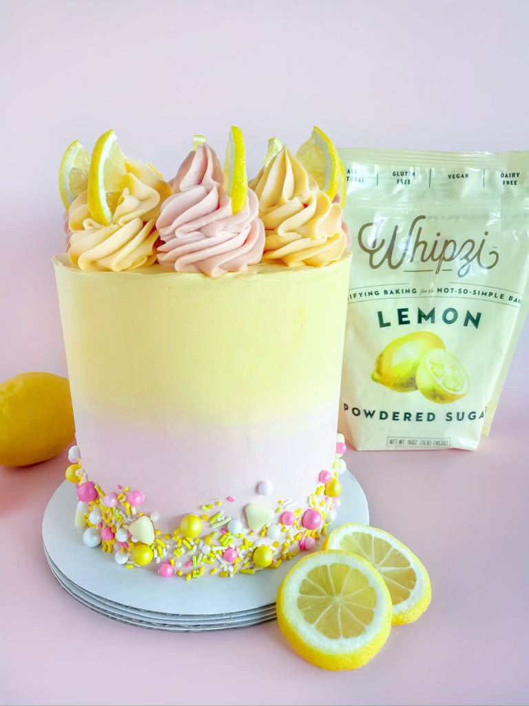 Whipzi Lemon Flavor Powdered Sugar