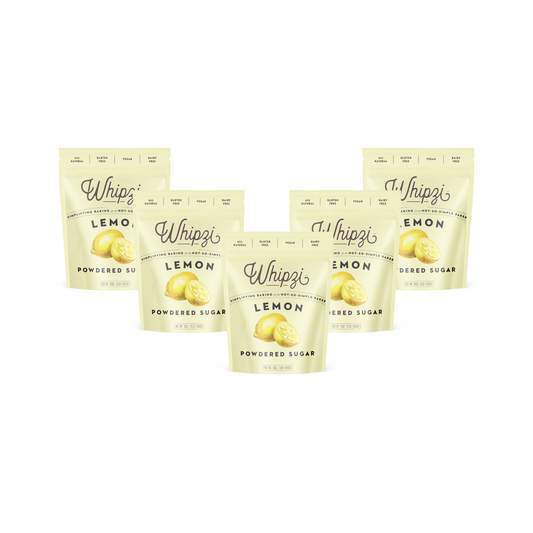 Whipzi® Signature Lemon Flavor Powdered Sugar Bundle