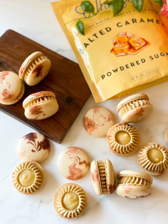 Whipzi® Salted Caramel Flavor Powdered Sugar - Sweet & Salty Baking Magic