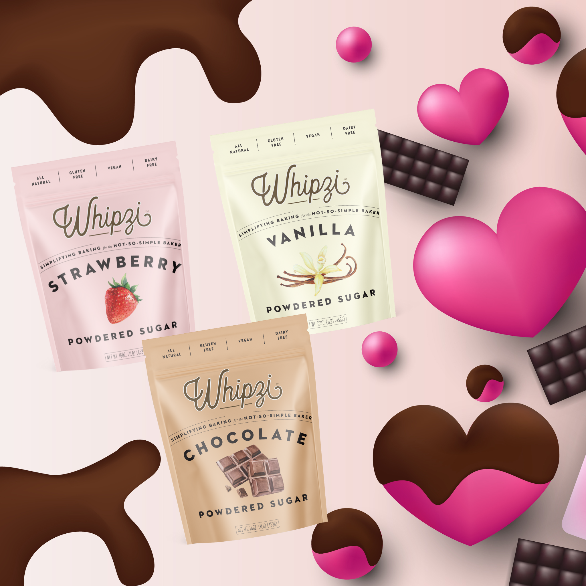 Trio St Valentin – Carrément Chocolaté