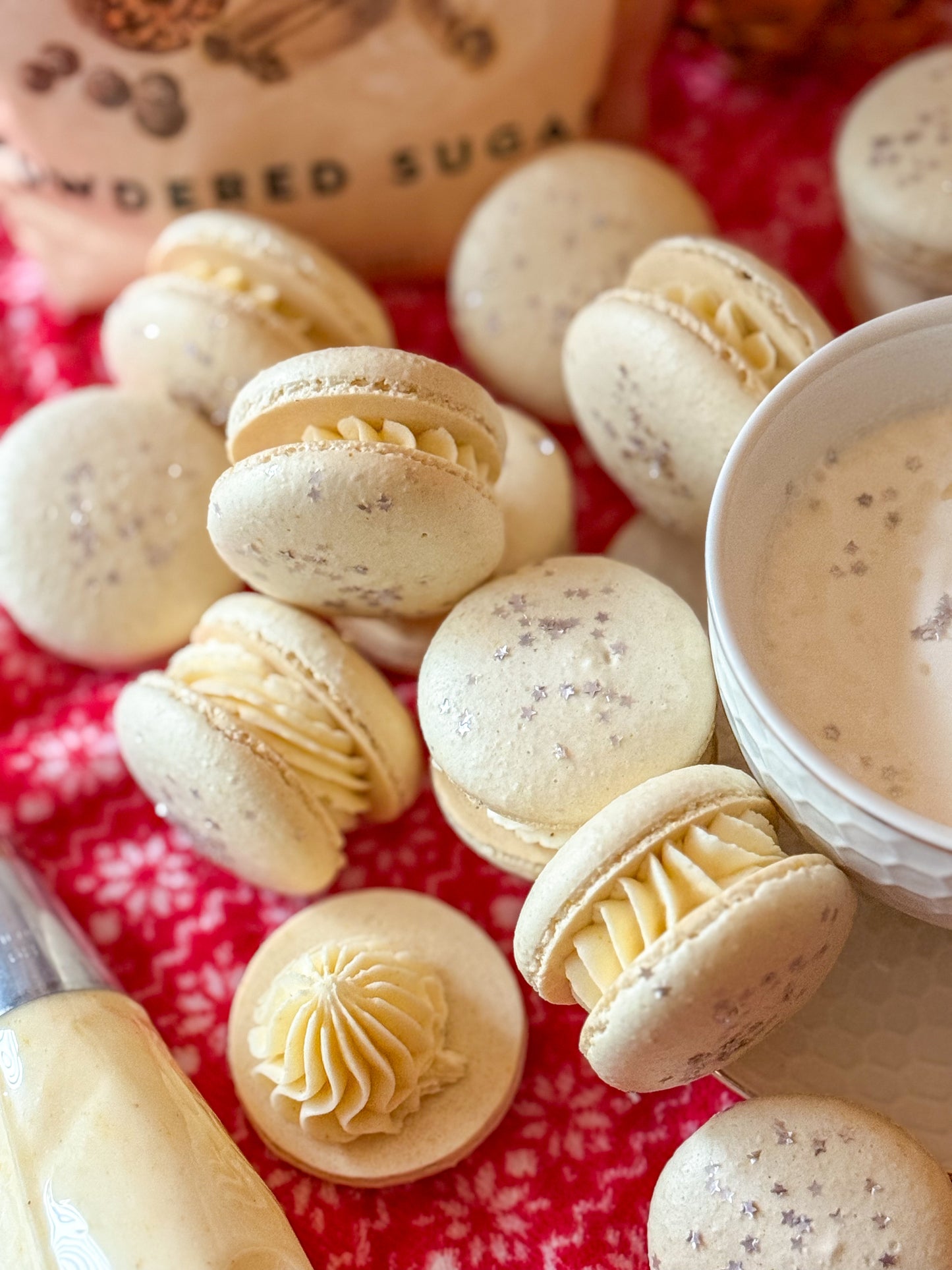Whipzi® Eggnog Flavor Powdered Sugar - Creamy Holiday Baking
