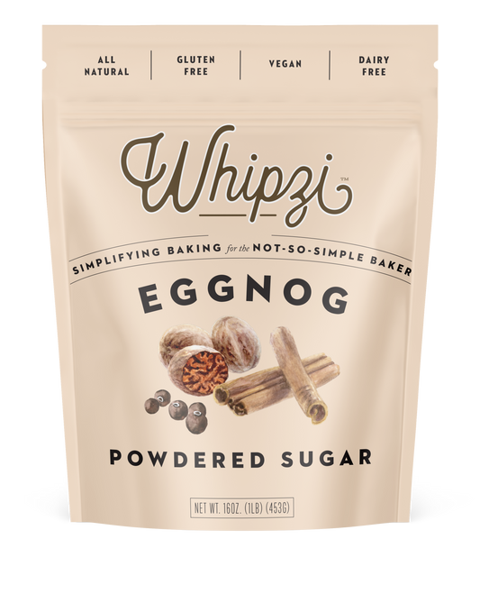 Whipzi Eggnog flavor powdered sugar