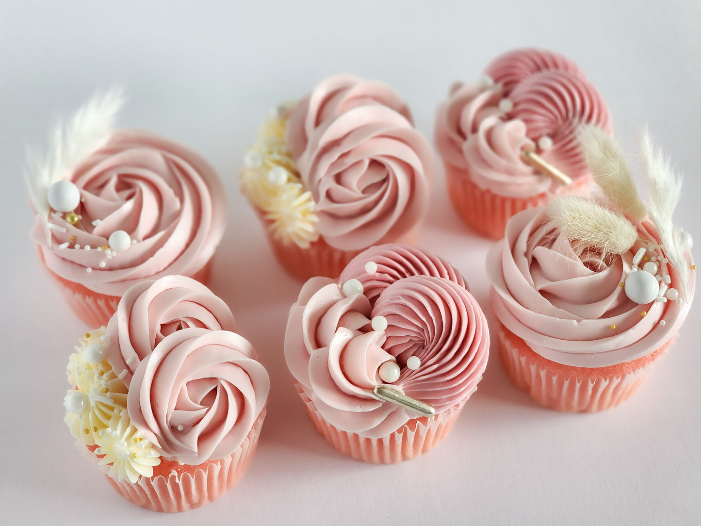 strawberry flavor swiss meringue buttercream using Whipzi strawberry flavor powdered sugar