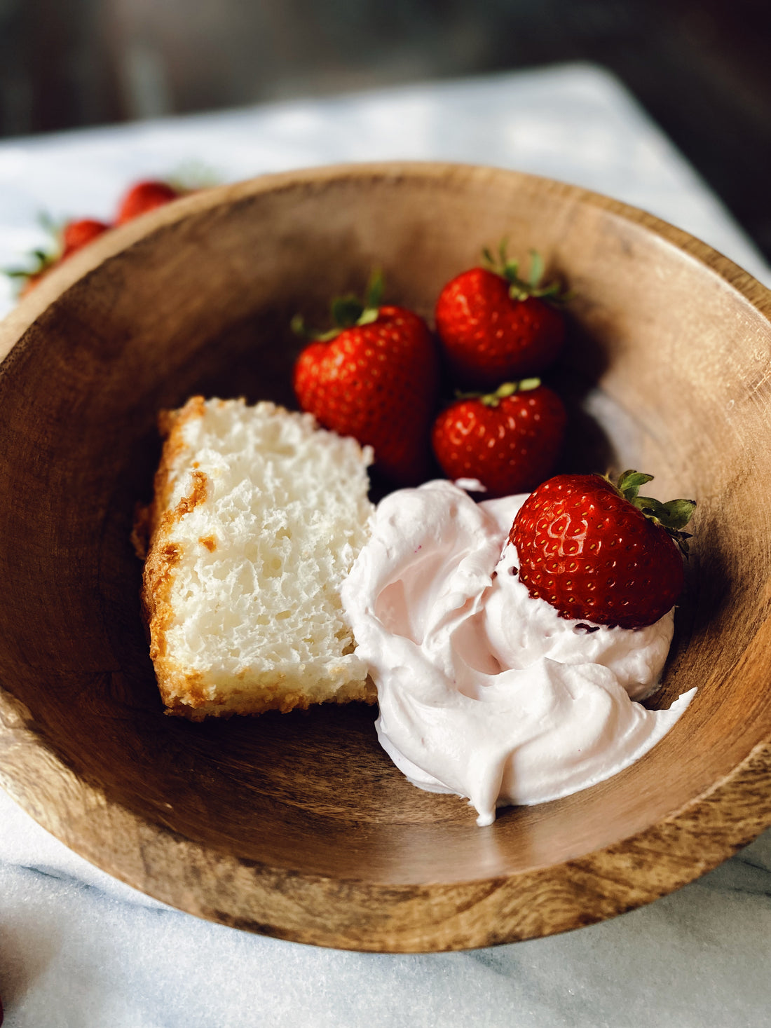 homemade whipped cream easy recipe strawberry whipped cream using Whipzi™ strawberry flavor powdered sugar