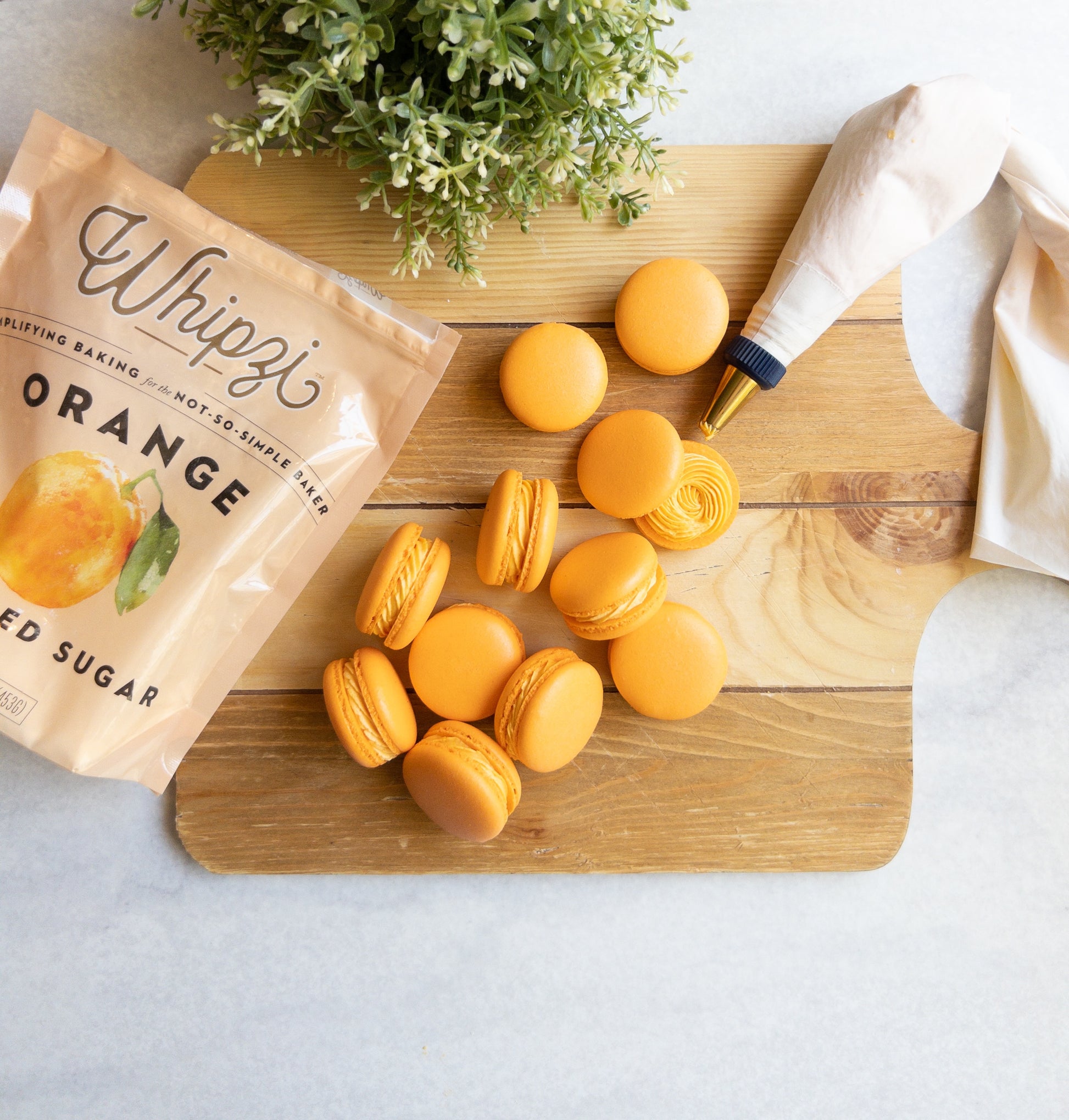 orange macarons with orange buttercream easiest recipe