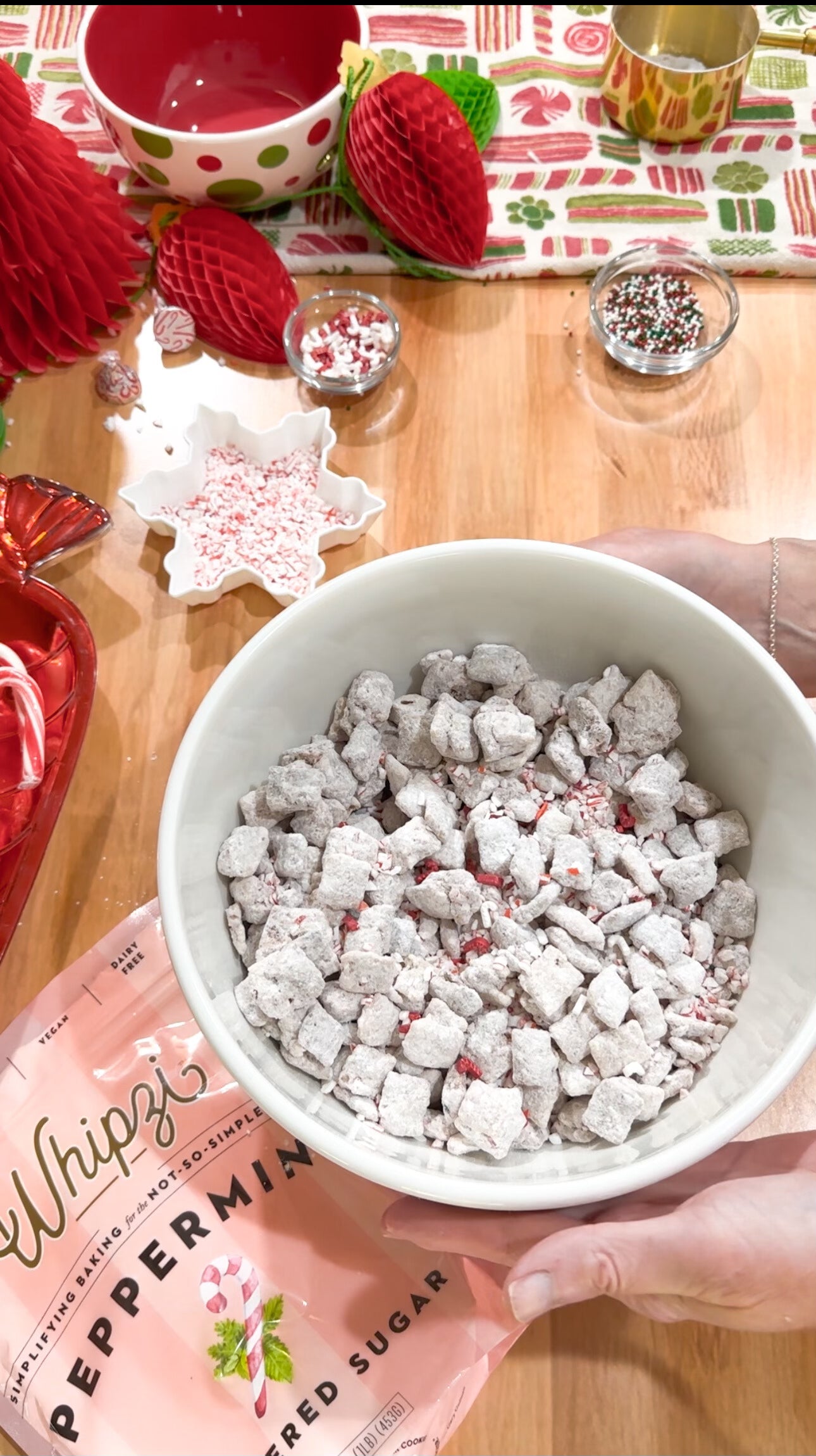 WHITE CHOCOLATE PEPPERMINT PUPPY CHOW RECIPE - DIGITAL DOWNLOAD