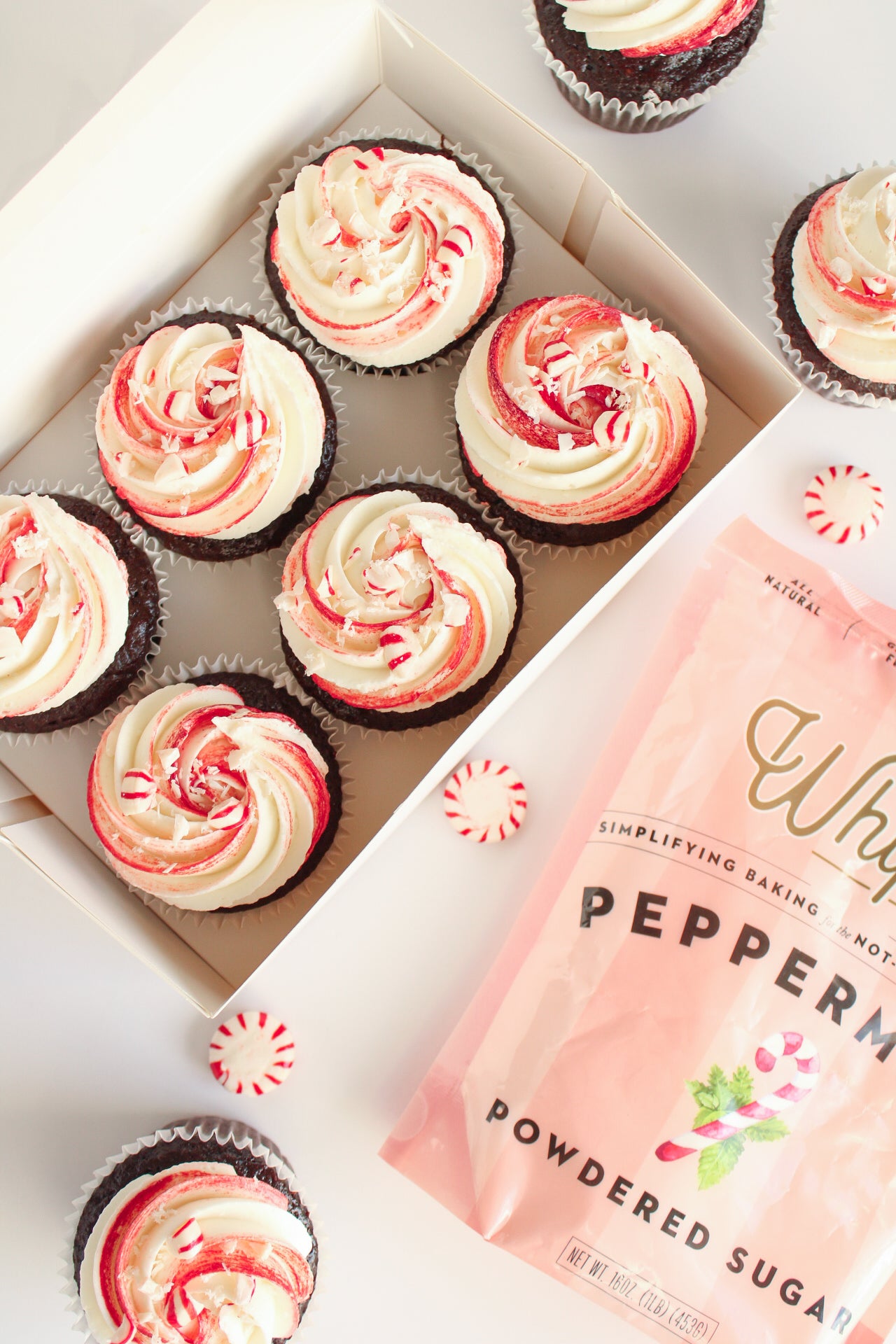 Whipzi Peppermint Flavored Powdered Sugar - Cool & Minty Baking
