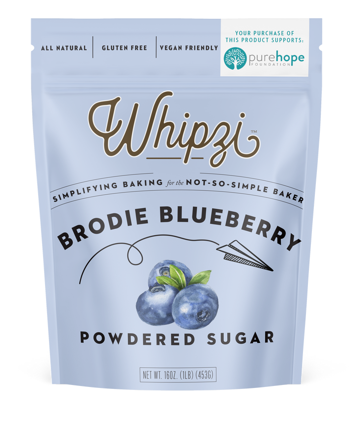 Blueberry Flavor Powdered Sugar All Natural - Whipzi™ – Whipzi®