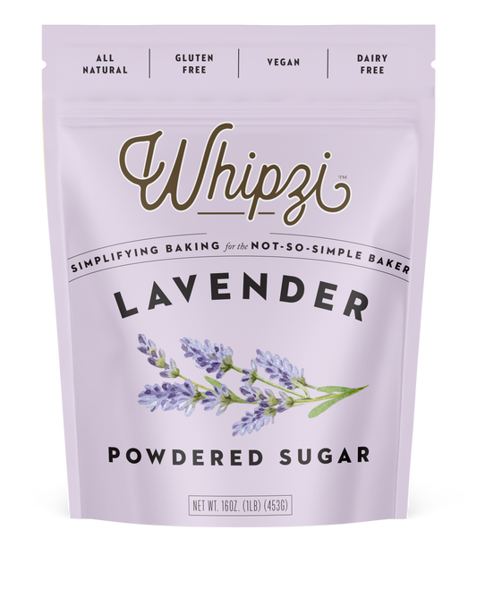 Easy lavender frosting powdered sugar american buttercream